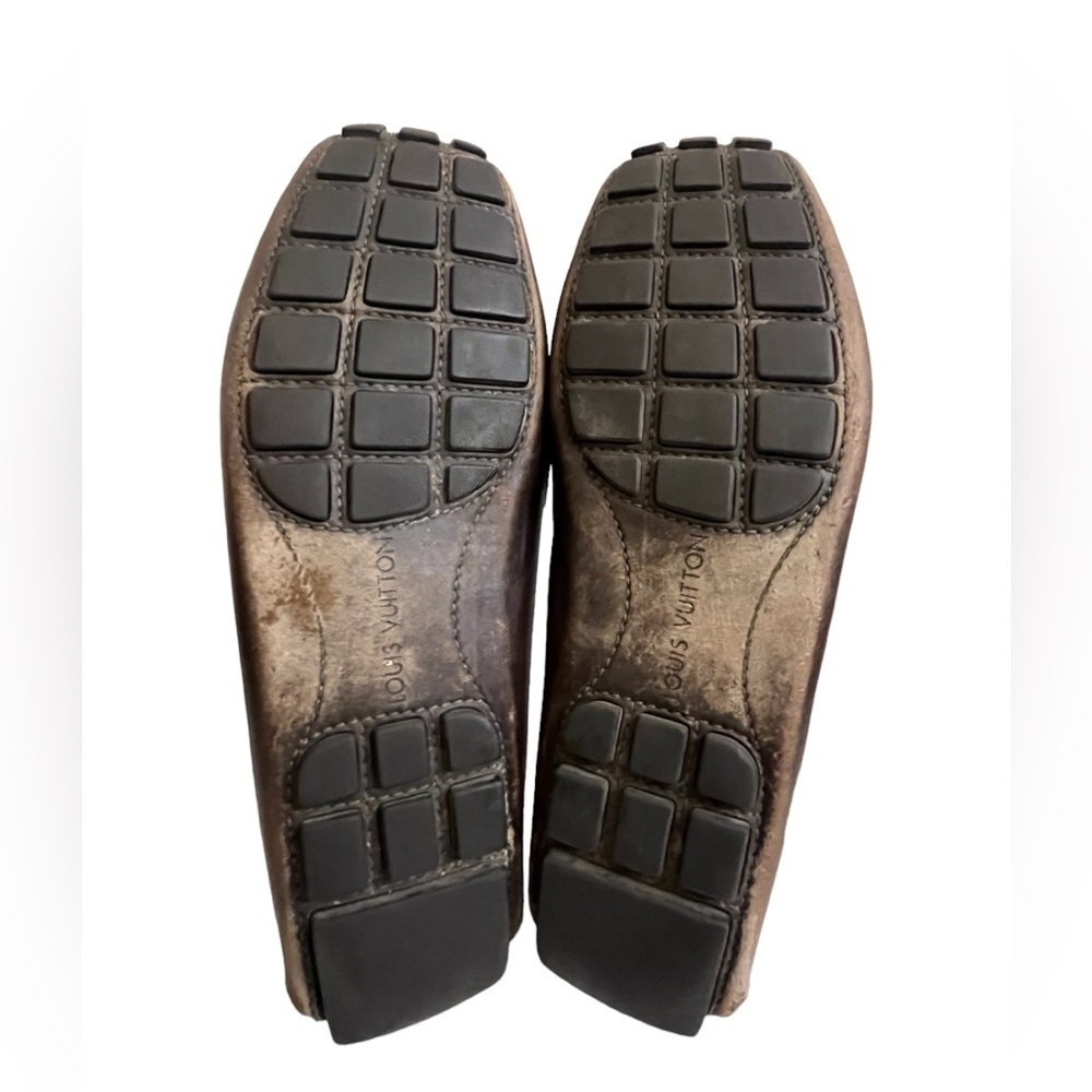 Louis Vuitton Monte Carlo Brown Leather Men's size 9.5 - Picture 9 of 14